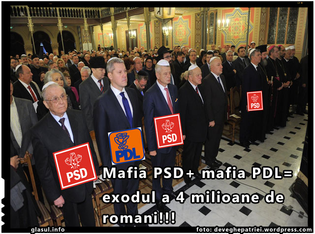 Mafiile PSD si PDL au provocat exodul a peste 4 milioane de romani