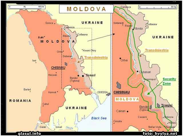 Transnistria acuza Ucraina de violarea securitatii regionale