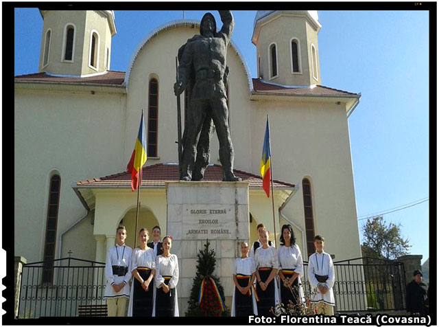 De la Voinesti, am urat „La multi ani” Armatei Romane!