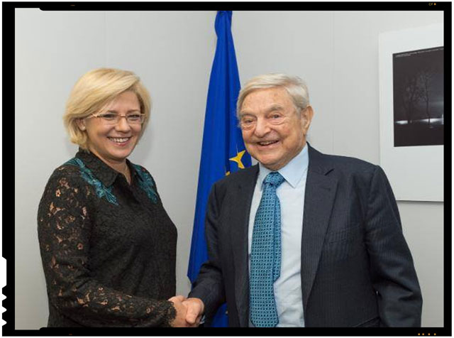 Comisarul european Corina Cretu s-a intalnit la Bruxelles cu George Soros