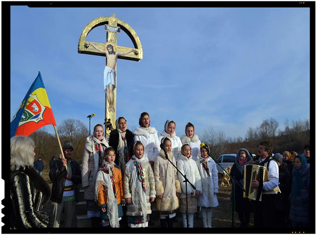 O TROITA IN MEMORIA HOLOCAUSTULUI ROMANESC DE LA LUNCA, sursa imagine: zorilebucovinei.com