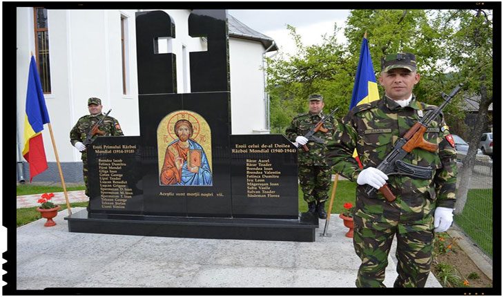 Monument al Eroilor, dezvelit la Nimigea de Sus, din județul Bistrița