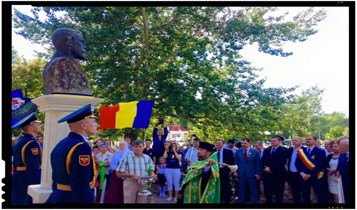 Bustul Regelui Ferdinand I a revenit la Nisporeni