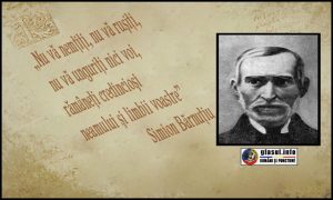 Simion Bărnuțiu:"Nu vă unguriți, nu vă nemțiți, nu vă rusiți, nici voi; rămâneți credincioși numelui și limbii voastre!"