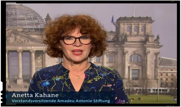 Imbecilizare progresista promovata de ONG-ista Anetta Kahane: “Estul Germaniei este prea alb”!?