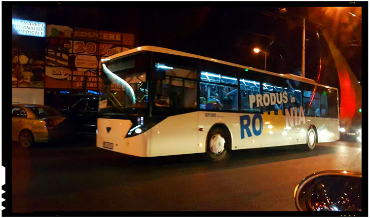 Prin Chișinău circula autobuze produse in România