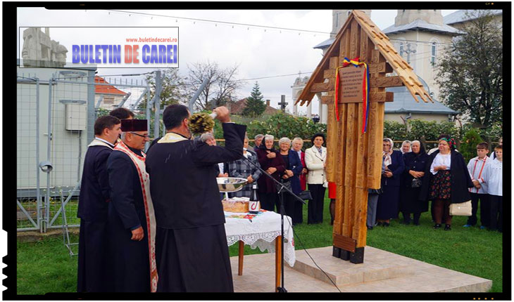 In satul Lucăceni a avut loc dezvelirea şi sfinţirea Troiţei închinate foştilor refugiaţi şi expulzaţi în urma Dictatului de la Viena din 1940