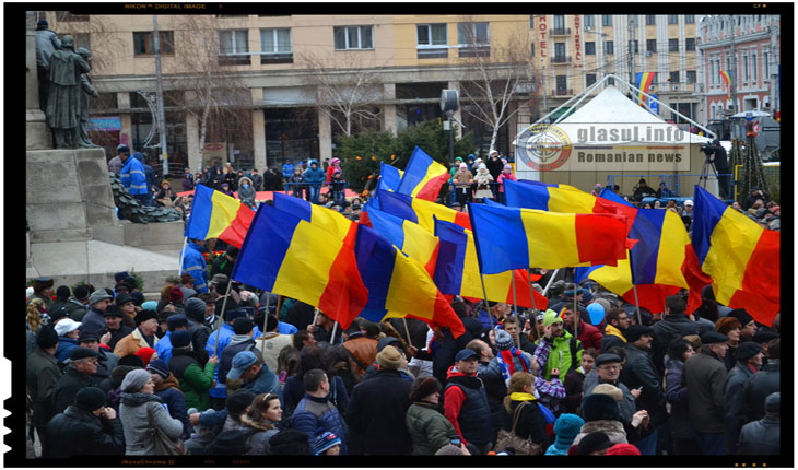 Manifestarile de pe 24 Ianuarie 2015 de la IASI, Foto: Fandel Mihai