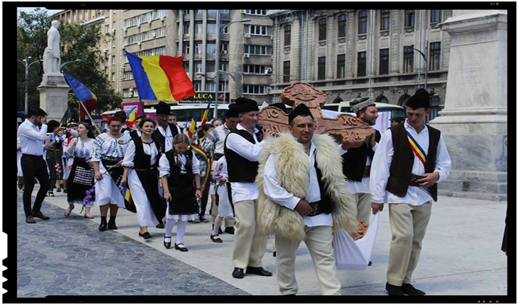 Pentru Țară și Neam ridicăm Troițe, facem drumuri spre biserici si-ngenunchem în fața celor adormiți