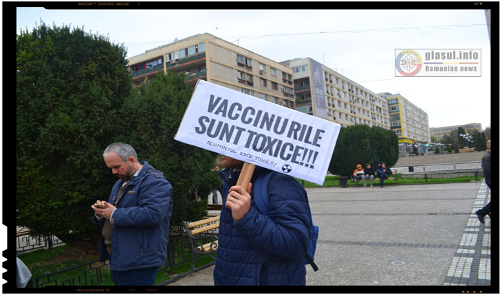 Alt protest impotriva legii vaccinarii obligatori ignorat de presa mainstream din Romania