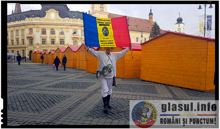 Antiromânism la Sibiu! In timp ce Consiliul Local a dat unui parc numele lui Petofi Sandor, unul dintre cei mai sovini poeti maghiari, Avram Iancu este batjocorit de autoritati!