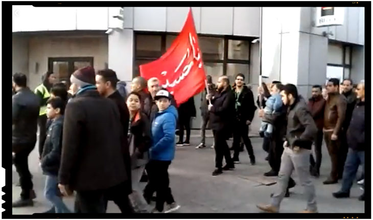 (VIDEO) Miting inedit la Bucuresti organizat de catre refugiatii din România