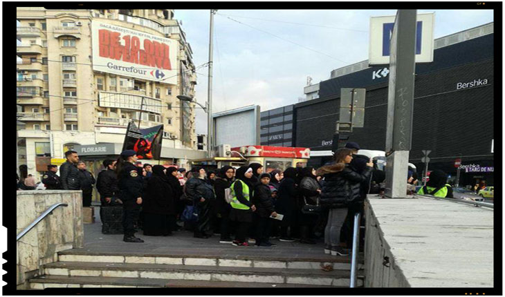 Mars al refugiatilor in Bucuresti, Foto: facebook.com/bobos.diana