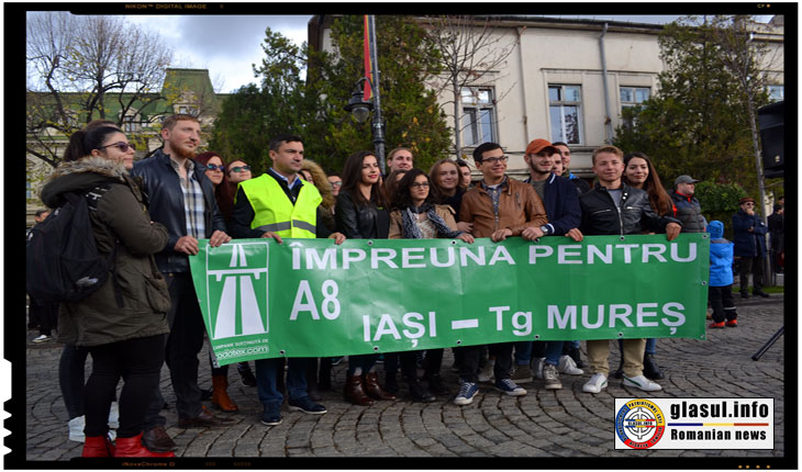 Partidul Forta Moldova este acuzat ca deturneaza actiunea civica pentru Autostrada IASI- Tg. Mures catre scopuri politice