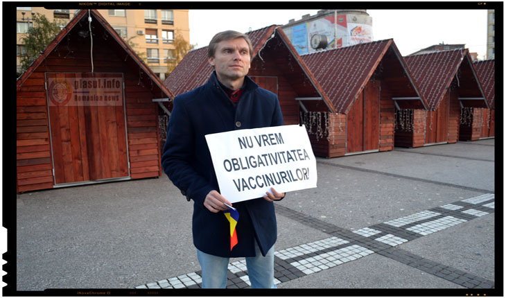 (FOTOREPORTAJ) Medicii s-au alaturat protestatarilor impotriva vaccinarii obligatorii!, Foto: Fandel Mihai