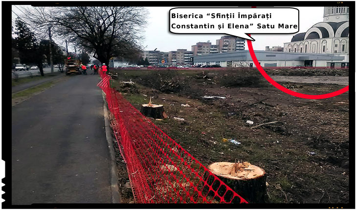 Inca o batjocura la adresa românilor din Satu Mare: primarul a acordat autorizatie de construire a unui supermarket lipit de o biserica ortodoxa, Foto: facebook.com/alexandru.vasile.35