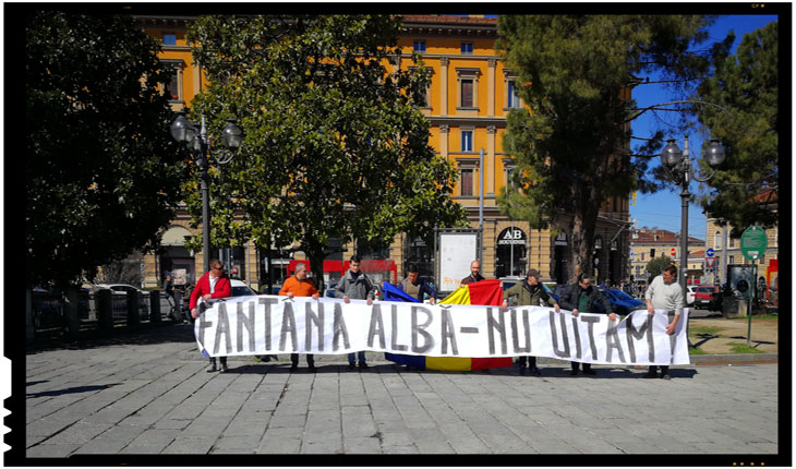 Evenimentul desfasurat in data de 1 aprilie 2018 la Bologna de catre Partidul Noua Dreapta filiala Italia, Foto: nouadreapta.it