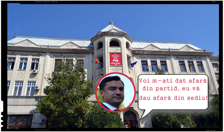 Scandal la Iași! Primarul Mihai Chirica, proaspăt exclus din PSD, vrea să evacueze PSD Iași din sediul central