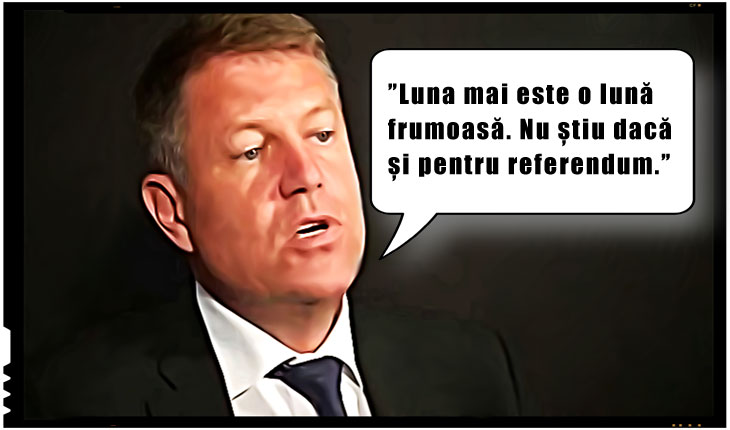 Iohannis nu vrea in luna mai referendum pentru familie, în schimb s-ar putea să aibă unul pentru suspendare!