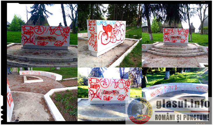 Antiromânism la Miercurea Ciuc: Cimitirul Eroilor din localitate a fost vandalizat!, Foto: Facebook / Andriesei Alexandru-Florin