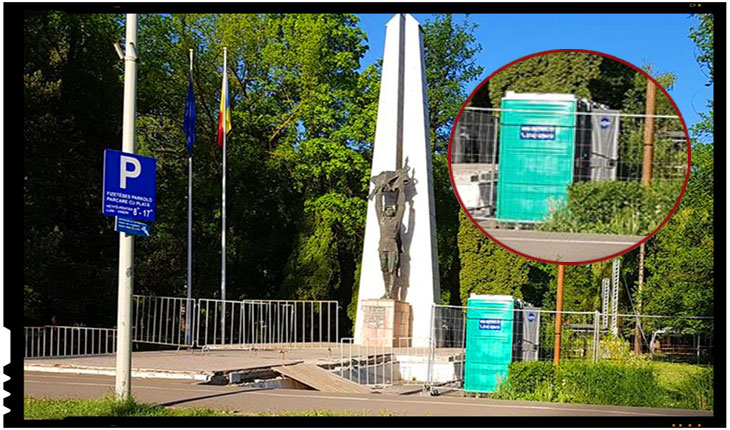 V-ați putea imagina ca există pe lume oameni care să manifeste atâta dispreț față de un monument dedicat ostașilor căzuți în război?, Foto: Facebook / Andriesei Alexandru-Florin