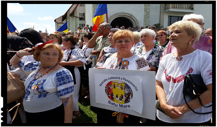 Carei, Inaugurarea monumentului refugiatilor si deportatilor români din urma dictatului de la Viena