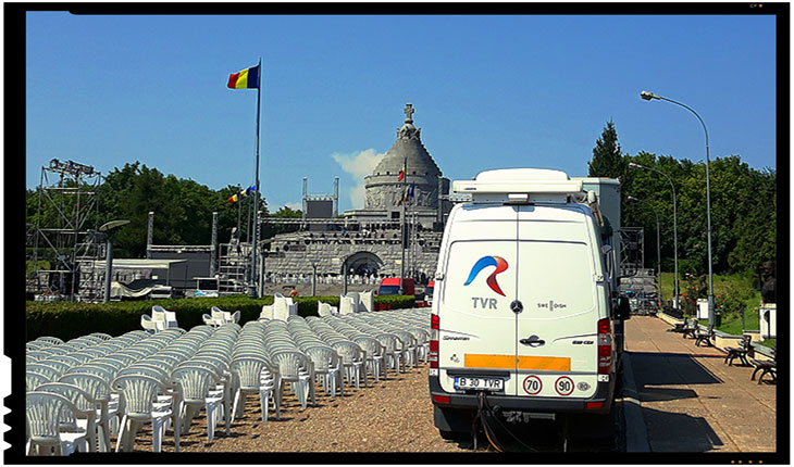 În cadrul proiectului „România Mare, Primul Centenar”, TVR a pregătit o ediție specială transmițând de la Mausoleul Eroilor din Mărăşeşti, iar reporterii Televiziunii Române au avut intervenţii de la faţa locului pe toat[ perioada evenimentului.