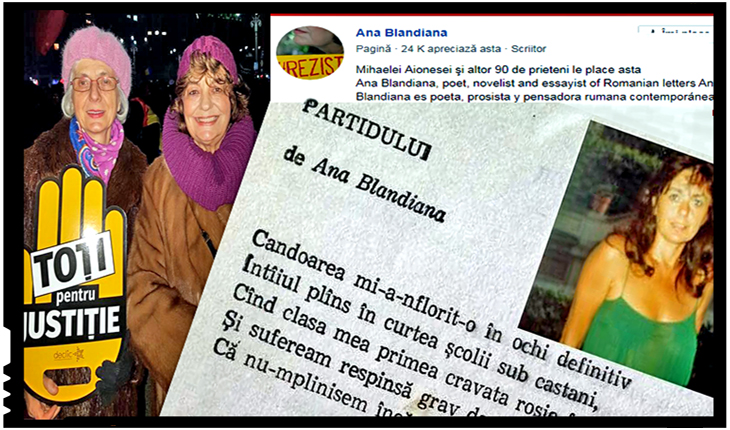 Bolșevismul Rezistă! Ana Blandiana: ”Chiar şi fizic, membrii USR sunt deosebiți de ai celorlalte partide”, Foto: facebook