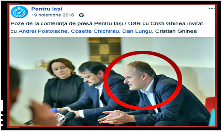 Telenovelă progresistă: a demisionat fostul președinte de partid al lui Cosette Chichirău! Ba nu! Ba da! Ba..., Foto: captura facebook.com/pentruiasi2016