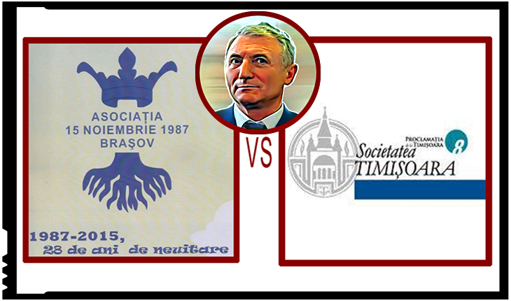 Asociația 15 Noiembrie 1987 Brașov i-a solicitat Societății Timișoara retragerea premiului acordat lui Augustin Lazăr