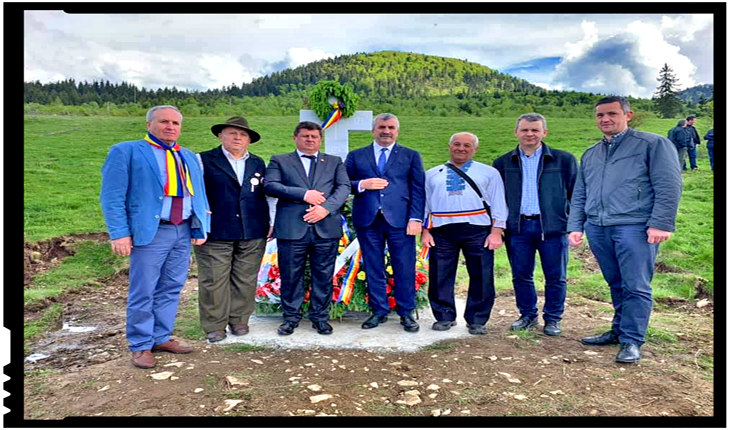 Încă un monument în Munții Apuseni în memoria eroilor români: Monumentul de la Vința, Foto: facebook.com/societateaavramiancu.romania