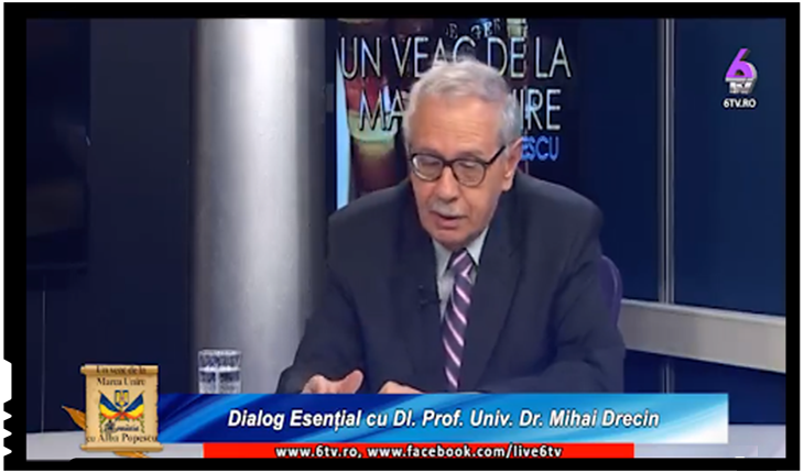 Prof. Mihai Drecin, Foto: captura 6TV.ro