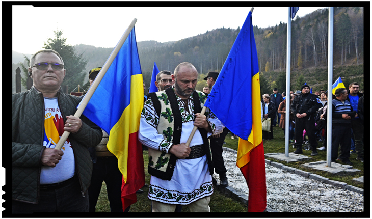 Mesaj de pe granița de nord-vest la Crucile Eroilor Armatei Române de la Valea Uzului