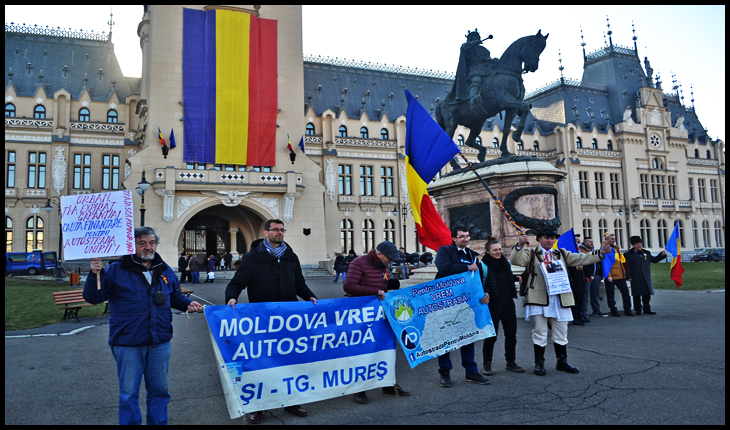  Protest la IAȘI împotriva lui Ludovic Orban, 24 Ianuarie 2020 