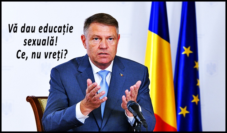 Țara-i pe butuci, dar Iohannis rostogolește tăvălugul neomarxist: a promulgat legea ce impune educația sexuală pentru copii, Foto: presidency.ro