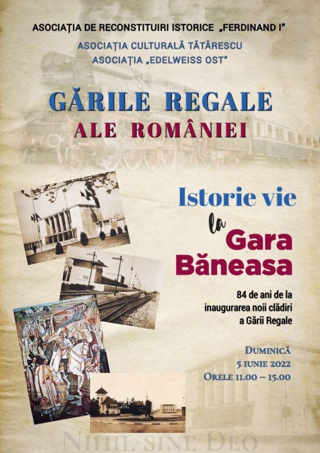 Eveniment. Istorie vie și expoziție foto-documentară la Gara Regală Băneasa