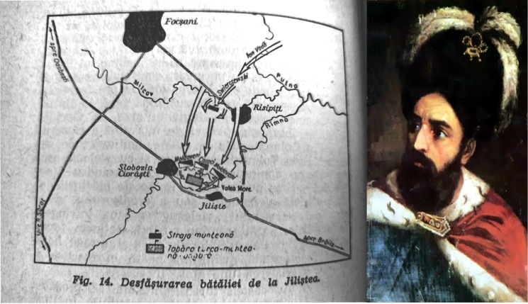 La 24 aprilie 1574 avea loc Bătălia de la Jiliște în care Ioan Vodă cel Viteaz zdrobea oastea otomană