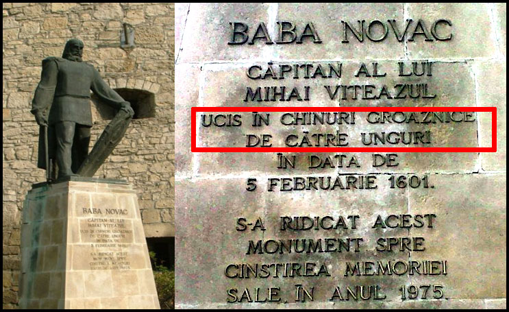 Dan Tanasă: “Primăria Municipiului Cluj-Napoca a aprobat noua faţadă a statuii dedicată căpitanului lui Mihai Viteazul, Baba Novac”