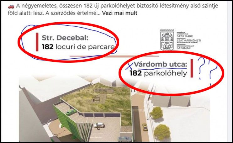 Schizofrenie administrativă la Satu Mare! Strada Decebal poartă și numele străzii din perioada horthystă!