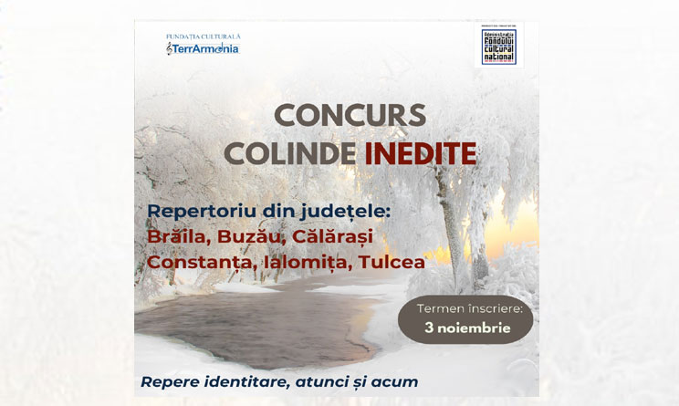 Concurs de colinde inedite, înscrieri până pe 3 noiembrie, Foto - Facebook / Fundatia Culturala TerrArmonia