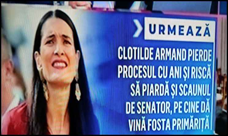 Cad oamenii lui Soros? Clotilde Armand pierde procesul cu ANI și riscă să piardă și imunitatea de parlamentar!, Foto: Captură TV Realitatea