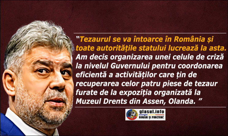 Marcel Ciolacu: "Tezaurul se va întoarce în România și toate autoritățile statului lucrează la asta". Se repetă scenariul cu jurnaliștii răpiți în Irak?