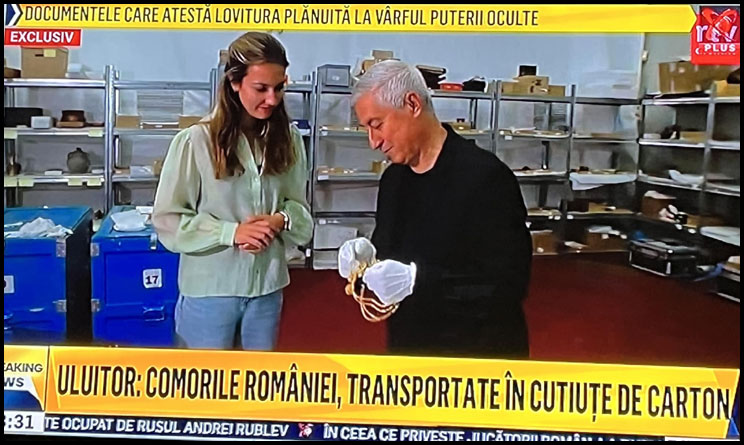 REVOLTĂTOR! Comorile istorice și culturale ale României transportate în cutii de carton?