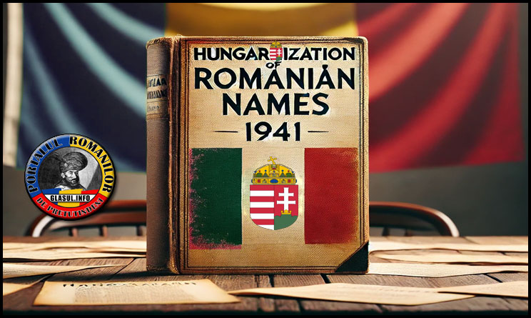 18 Ianuarie 1941 - În teritoriul Transilvaniei de Nord-Vest, ocupat de Ungaria, s-a dispus maghiarizarea numelor românești!