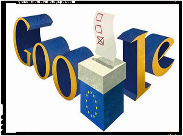 Google ii surprinde pe romani cu un Doodle legat de alegerile europarlamentare