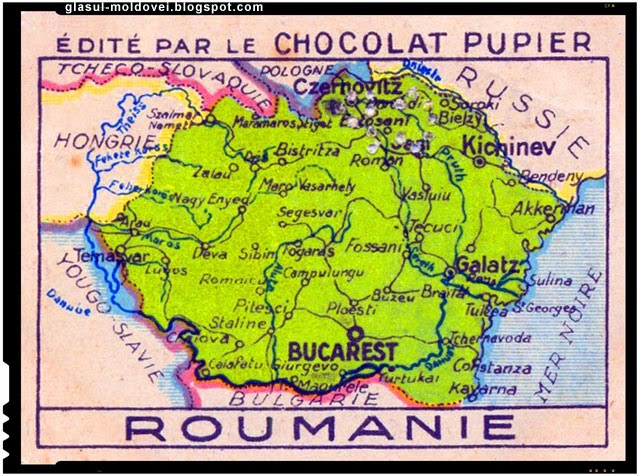 Decret sovietic ce pedepsea detinatorii hartilor cu Romania Mare