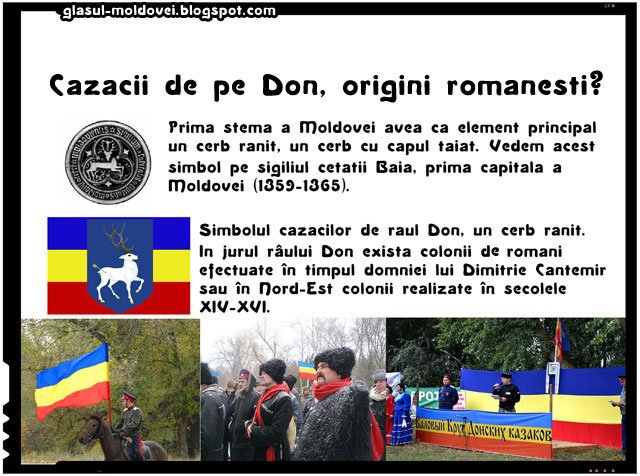 Cazacii de pe râul Don au origini românești?