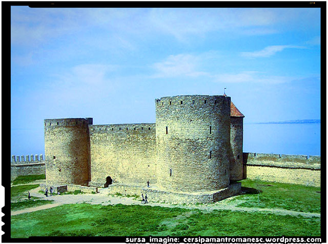 Istoria Moldovei: Cetatea Alba, sursa imagine: cersipamantromanesc.wordpress.com