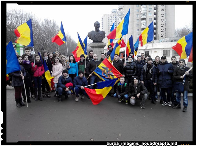 Unirea Principatelor Române serbată la Chișinău
