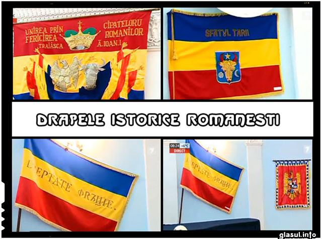 Un basarabean a reconstituit cu mare fidelitate 15 drapele istorice romanesti